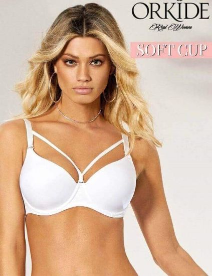 Orkide 8000 Büyük Beden Desteksiz Bralet Sütyen - yakın