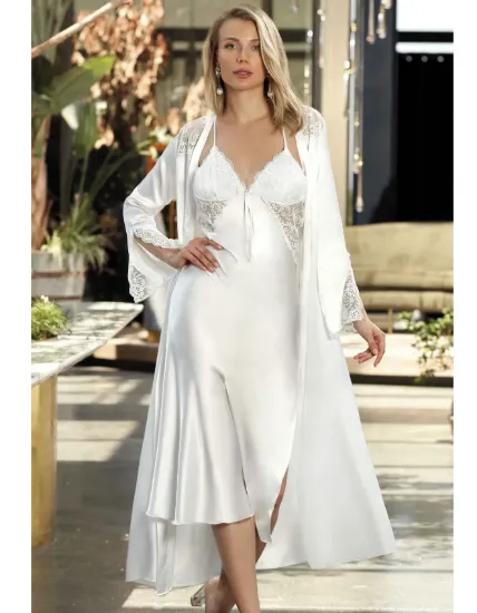 صورة Nurteks 5192 Satin Nightgown Set
