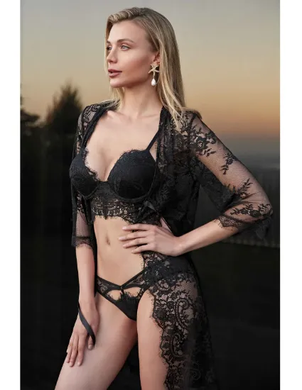 Picture of Nurteks 3588 Bustier and Kimono Set