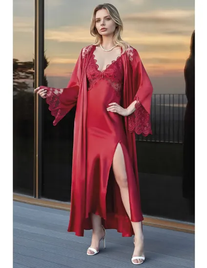 صورة Nurteks 5184-3 Satin Nightwear Set