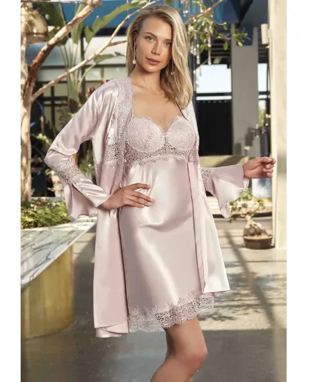 صورة Nurteks 5393 Satin Nightwear Set