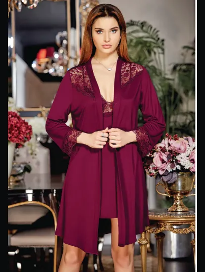 Picture of Jeremi 552 6 Pcs Cotton Robe Set