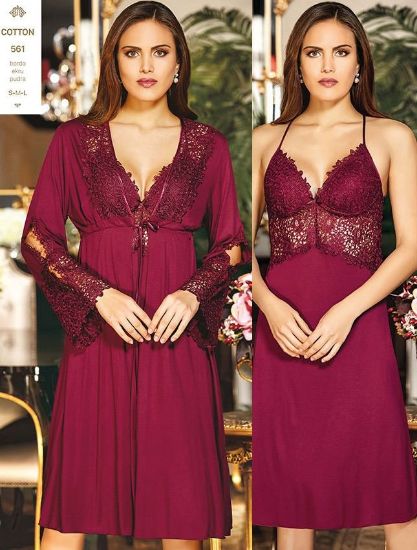 Picture of Jeremi 561 6 Pcs Cotton Robe Set