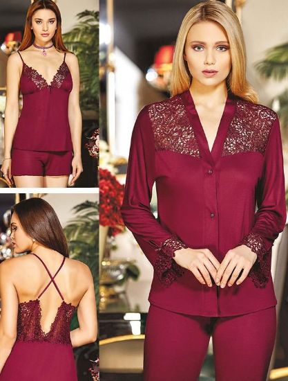 Picture of Jeremi 561 6 Pcs Cotton Robe Set