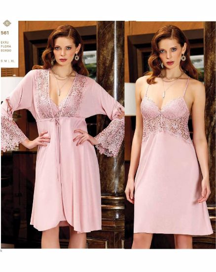 Picture of Jeremi 561 6 Pcs Cotton Robe Set