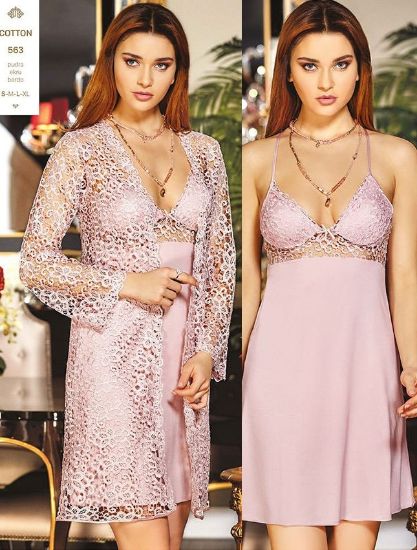 Jeremi 563 Penye Dantelli 6'lı Çeyiz Takım resmi