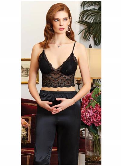 صورة Jeremi 3088 Satin 3 Pcs Pajamas Set