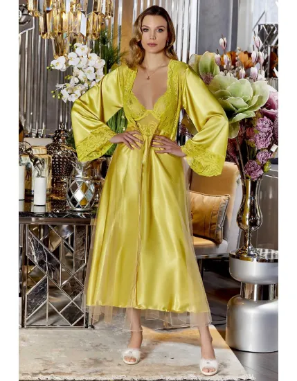 صورة Jeremi 4026-3 Satin Nightwear Set