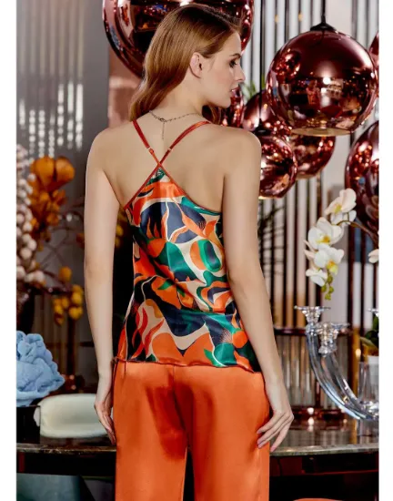Picture of Jeremi 4006 Satin 3 Pcs Pajamas Set