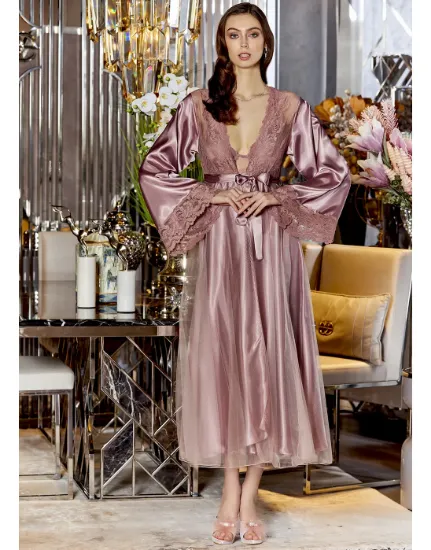 Picture of Jeremi S315-2 6 Pcs Satin Nightwear Set
