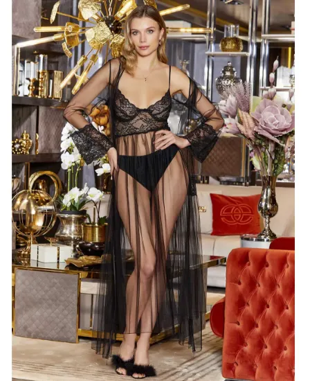 Jeremi 4069 Büstiyerli Tül Babydoll resmi