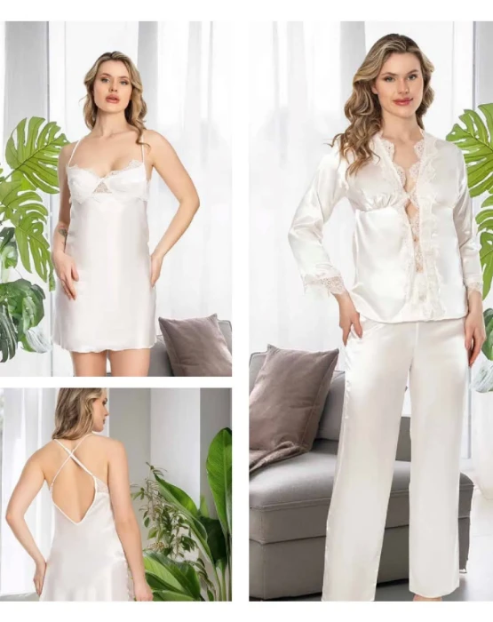 Jeremi S365 Saten 6'lı Çeyiz Seti resmi