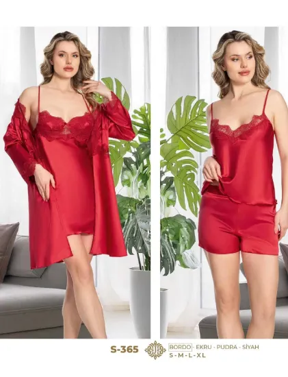 Jeremi S365-2 Saten 6'lı Çeyiz Seti resmi