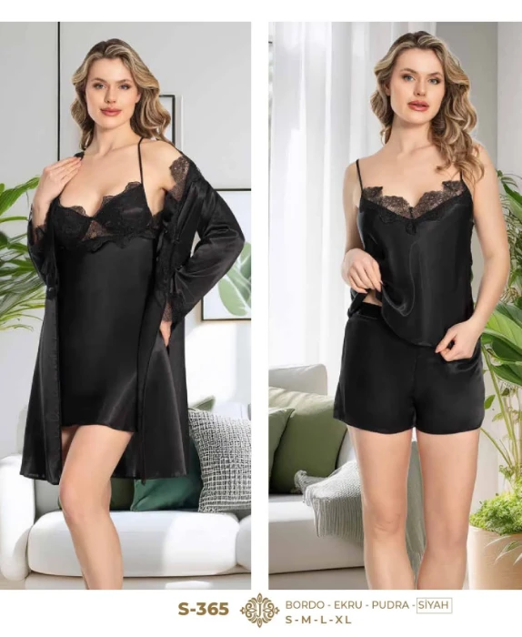 Jeremi S365-3 Saten 6'lı Çeyiz Seti resmi