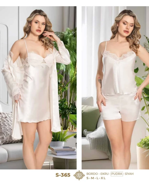 Jeremi S365-4 Saten 6'lı Çeyiz Seti resmi