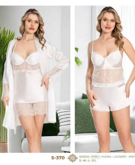 Jeremi S370 Saten 6'lı Çeyiz Seti resmi