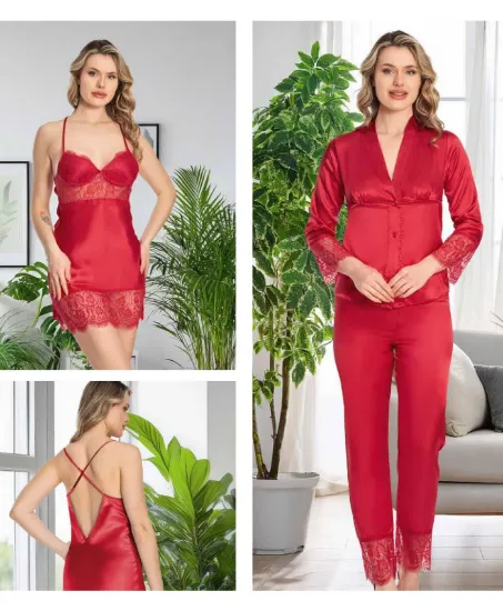 Jeremi S370-3 Saten 6'lı Çeyiz Seti resmi