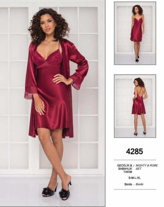 Pierre Cardin 4285 Gecelik Sabahlık Takım resmi