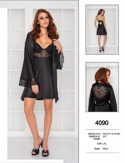 Pierre Cardin 4090 Gecelik Sabahlık Takım resmi