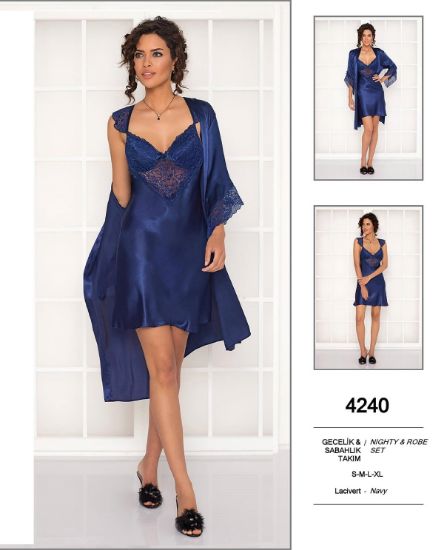 Pierre Cardin 4240 Gecelik Sabahlık Takım resmi
