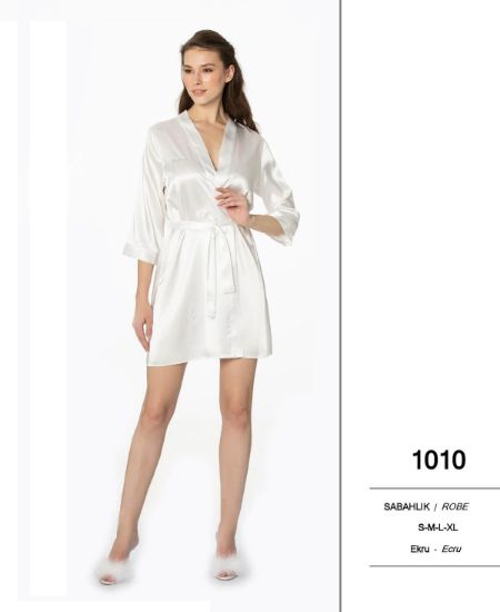 Picture of Pierre Cradin 1010 Satin Robe