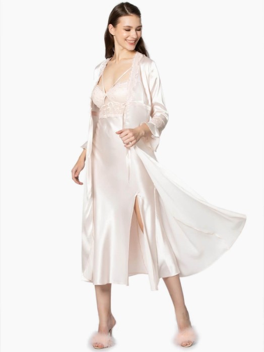 Pierre Cardin 6025-3 Saten Altılı Çeyiz Seti resmi