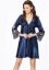 Picture of Pierre Cardin 6625-3 6 pcs Satin Robe Set