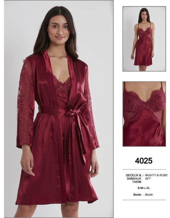 Pierre Cardin 4025 Gecelik Sabahlık Takım resmi
