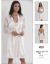صورة Pierre Cardin 4025-3 Satin Chemise Robe Set