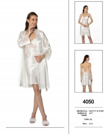 Pierre Cardin 4050-3 Gecelik Sabahlık Takım resmi