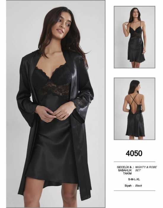 Pierre Cardin 4050-7 Gecelik Sabahlık Takım resmi