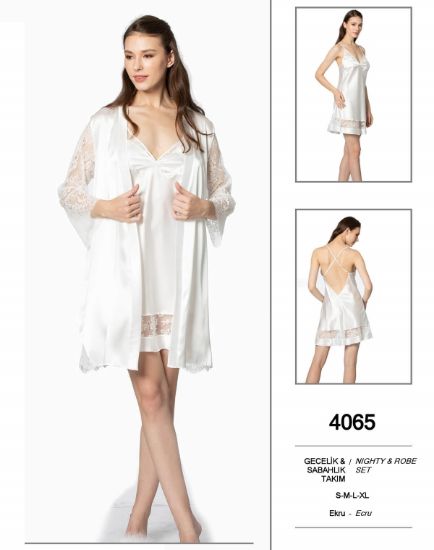 Pierre Cardin 4065-2 Gecelik Sabahlık Takım resmi