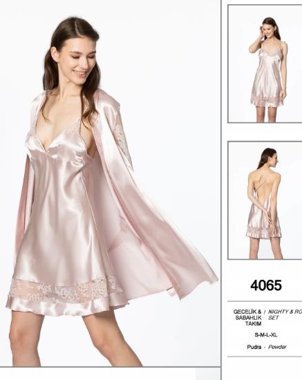 Pierre Cardin 4065-3 Gecelik Sabahlık Takım resmi