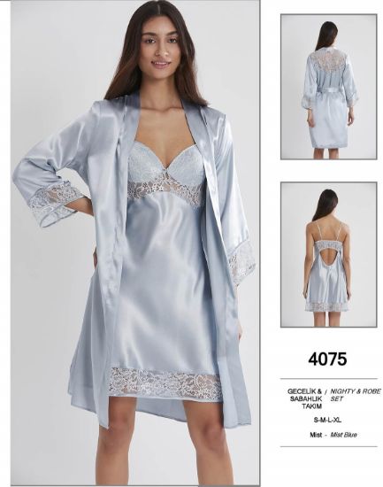 Pierre Cardin 4075-3 Gecelik Sabahlık Takım resmi