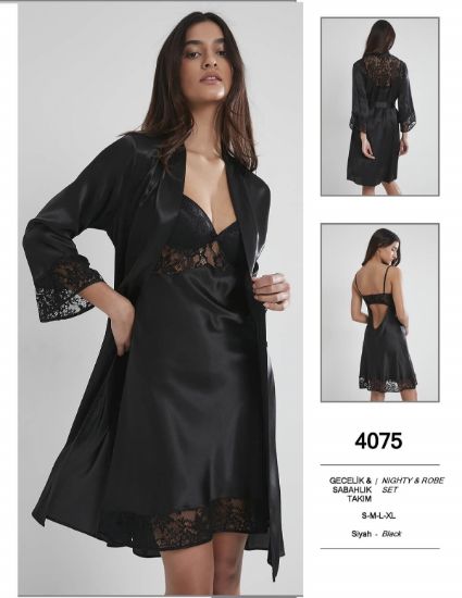 Pierre Cardin 4075-6 Gecelik Sabahlık Takım resmi