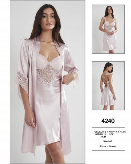 Image de Ensemble De Chemise De Nuit Pierre Cardin 4240-6