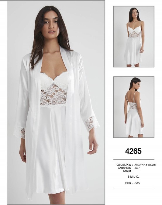 Image de Ensemble De Chemise De Nuit Pierre Cardin 4265-3