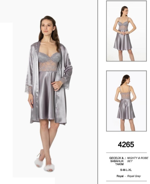 Image de Ensemble De Chemise De Nuit Pierre Cardin 4265-5