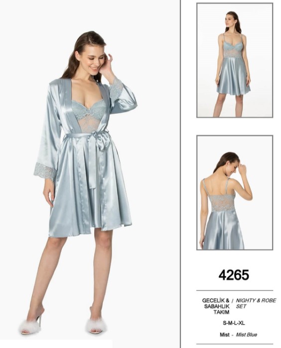 Image de Ensemble De Chemise De Nuit Pierre Cardin 4265-6
