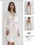 صورة Pierre Cardin 4285-3 Satin Chemise Robe Set