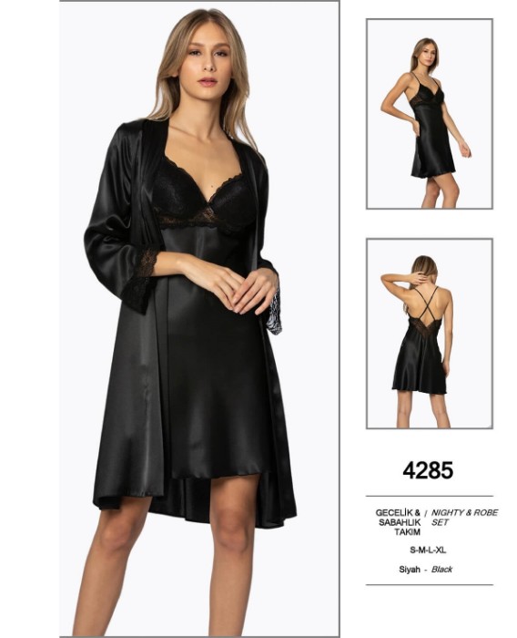 Pierre Cardin 4285-5 Gecelik Sabahlık Takım resmi