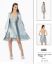 صورة Pierre Cardin 4300-5 Satin Chemise Robe Set