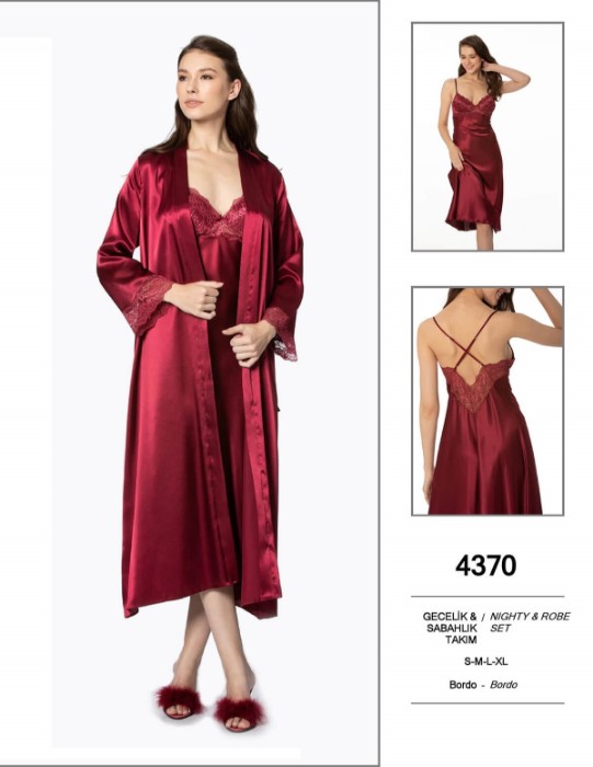 Pierre Cardin 4370-2 Gecelik Sabahlık Takım resmi