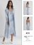 صورة Pierre Cardin 4370-6 Satin Chemise Robe Set