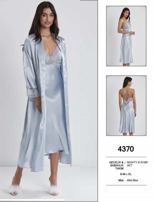 Pierre Cardin 4370-6 Gecelik Sabahlık Takım resmi
