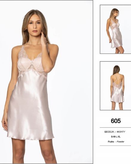Picture of Pierre Cardin 605-3 Satin Nightwear