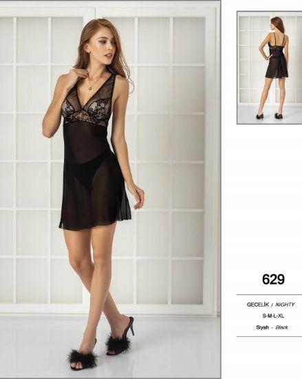 صورة Pierre Cardin 629-4 Satin Nightwear