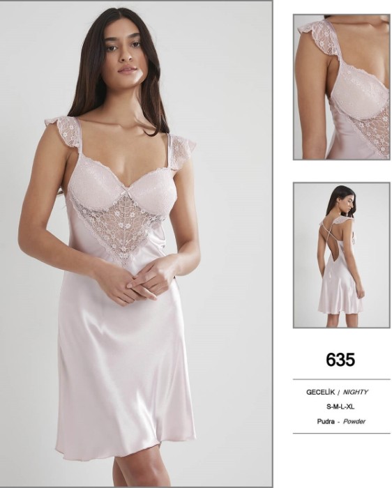 Picture of Pierre Cardin 635-6 Satin Nightwear