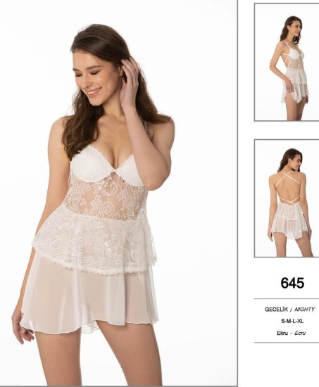 Image de Ensemble De Chemise De Nuit Pierre Cardin 645-2