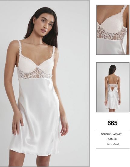 Picture of Pierre Cardin 665-3 Satin Nightwear